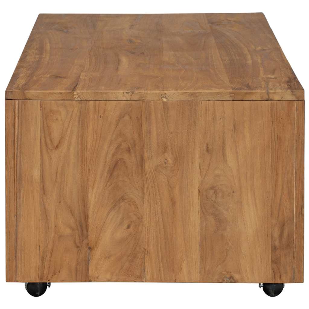 vidaXL Stolik kawowy, 110 x 60 x 40 cm, lite drewno tekowe