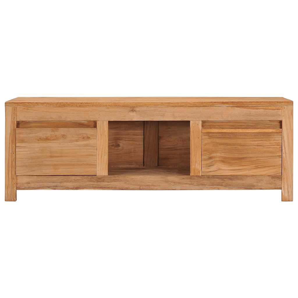 vidaXL Szafka pod telewizor, 100x30x35 cm, lite drewno tekowe