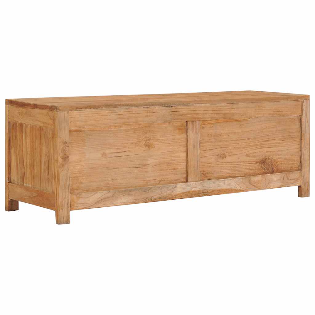 vidaXL Szafka pod telewizor, 100x30x35 cm, lite drewno tekowe