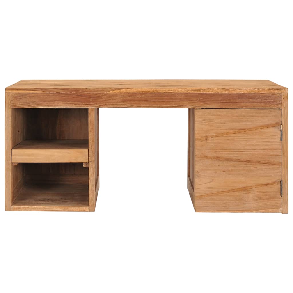 vidaXL Stolik kawowy, 90 x 50 x 40 cm, lite drewno tekowe