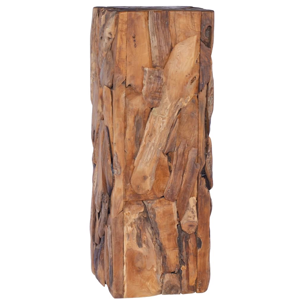 vidaXL Stolik pomocniczy, 30x30x80 cm, lite drewno tekowe