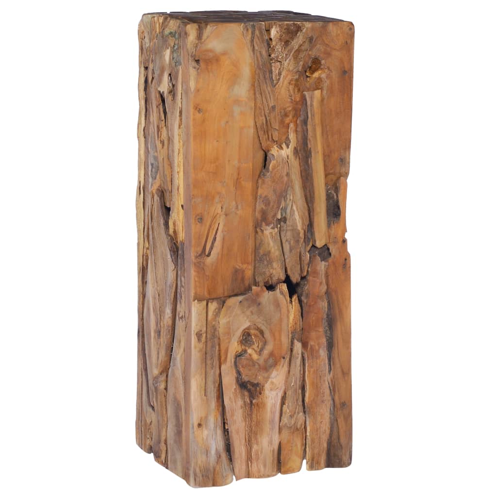 vidaXL Stolik pomocniczy, 30x30x80 cm, lite drewno tekowe