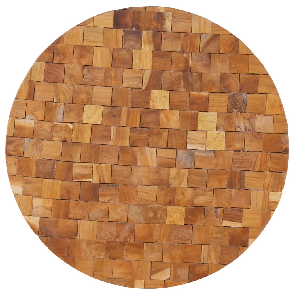 vidaXL Stolik kawowy, 60 x 60 x 35 cm, lite drewno tekowe
