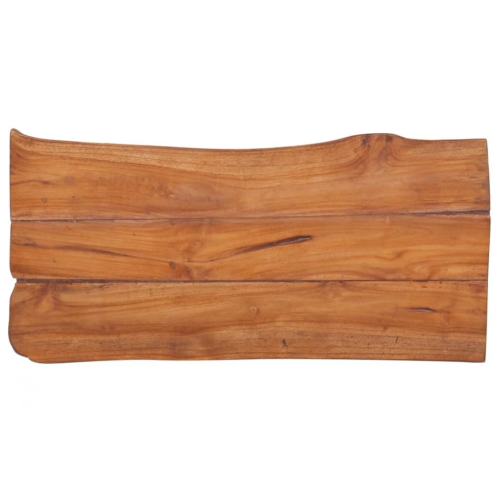 vidaXL Ławka ogrodowa, 80 cm, lite drewno tekowe