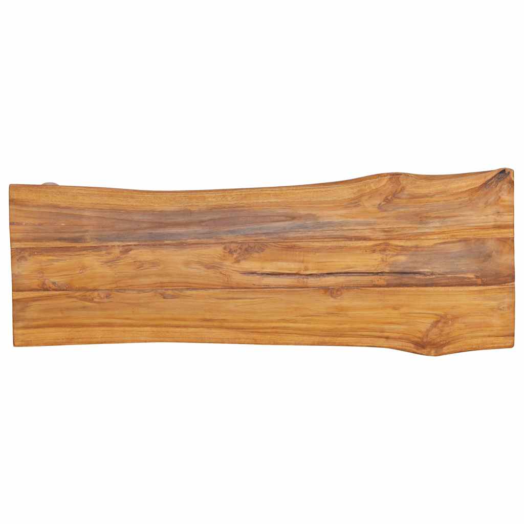 vidaXL Ławka ogrodowa, 120 cm, lite drewno tekowe