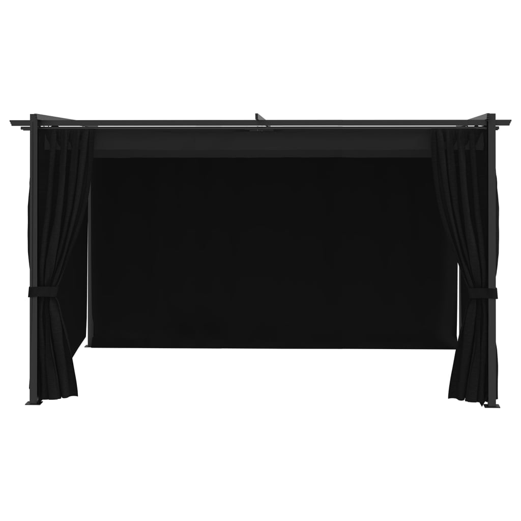 vidaXL Altana, 4x3 m, antracytowa