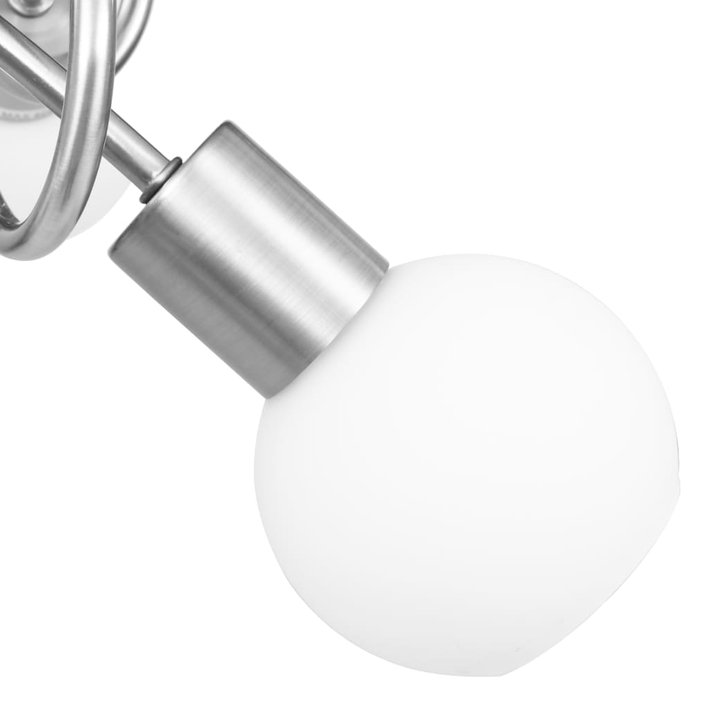 vidaXL Lampa sufitowa z ceramicznymi kloszami na 3 żarówki E14