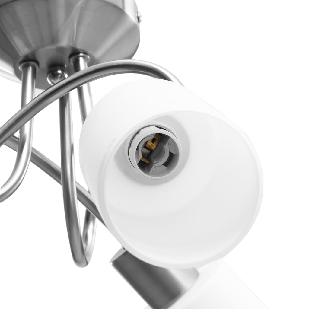 vidaXL Lampa sufitowa z ceramicznymi kloszami na 3 żarówki E14