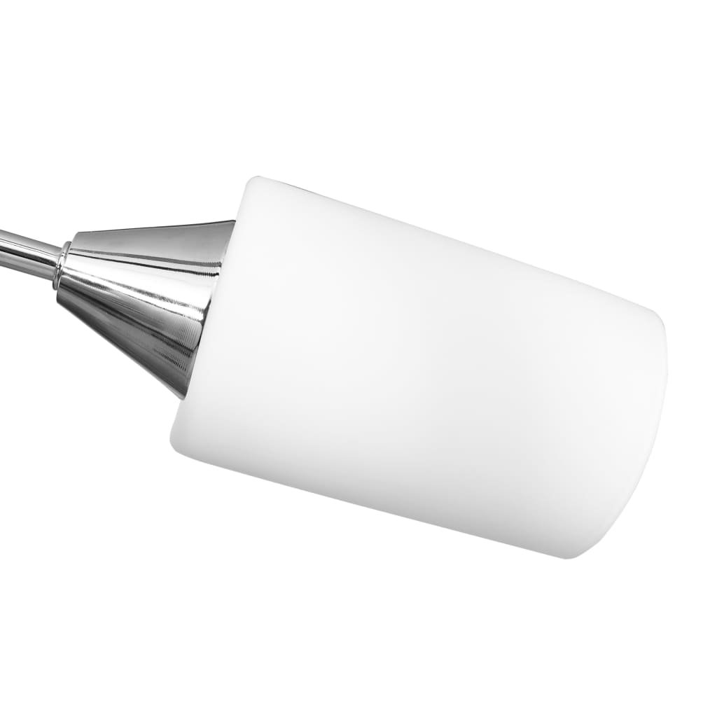 vidaXL Lampa sufitowa z ceramicznymi kloszami na 5 żarówek E14, biała