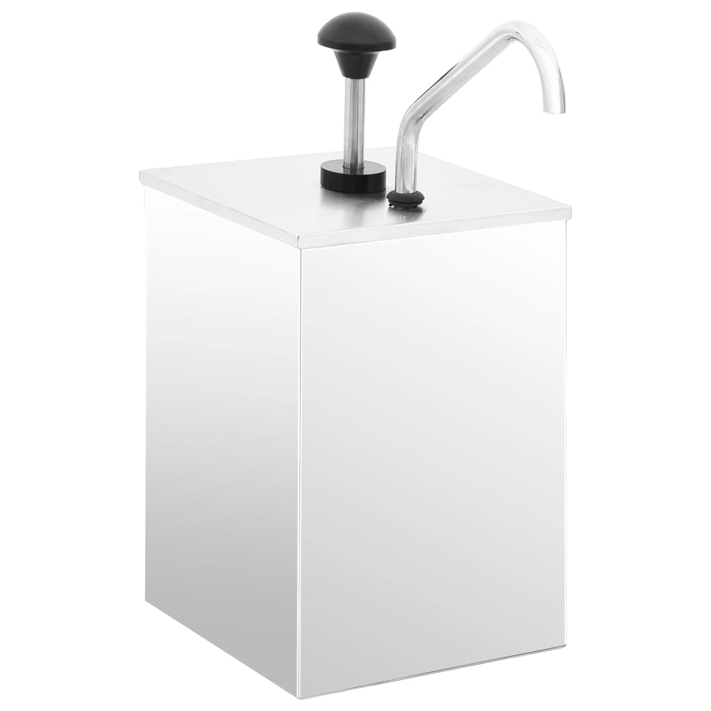 vidaXL Dozownik do sosu, stal nierdzewna, 3,5 L