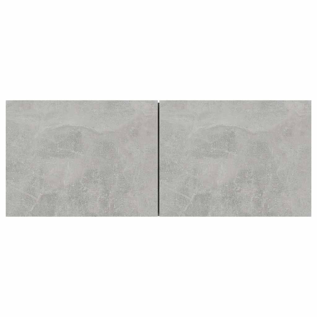vidaXL Szafka pod TV, szarość betonu, 80x30x30 cm