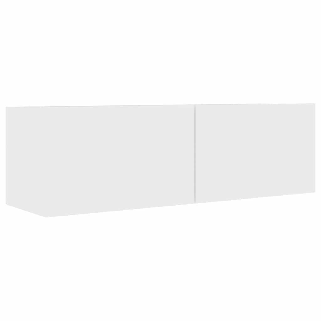 vidaXL Szafka pod telewizor, biała, 100x30x30 cm