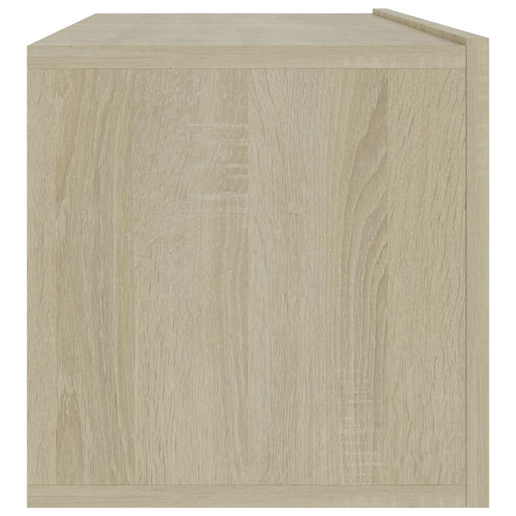 vidaXL Szafka pod TV, dąb sonoma 100x30x30 cm, materiał drewnopochodny