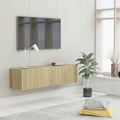 vidaXL Szafka pod telewizor, dąb sonoma, 120x30x30 cm