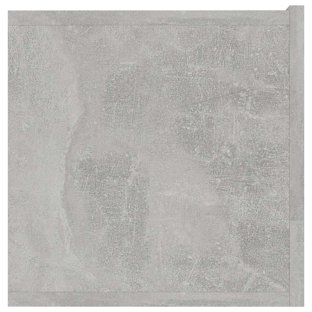 vidaXL Szafka pod telewizor, szarość betonu, 120x30x30 cm
