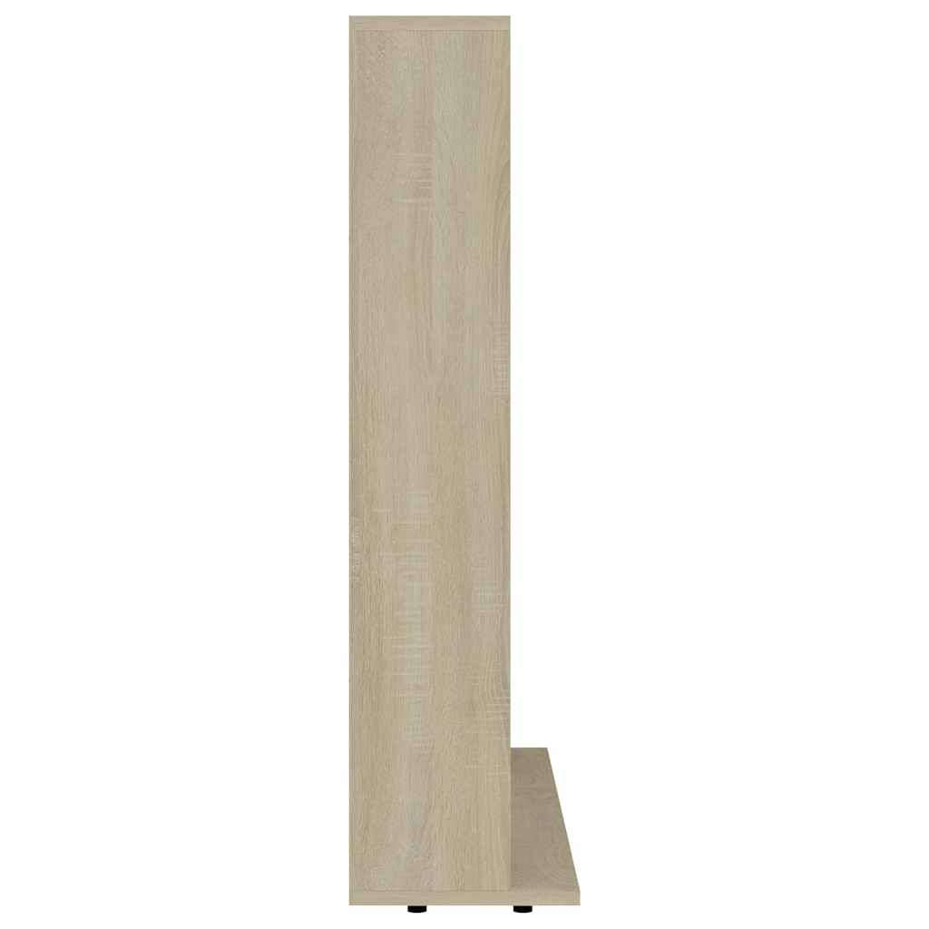 vidaXL Szafka na płyty CD, dąb sonoma, 100 x 23 x 89,5 cm