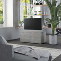 vidaXL Szafka pod telewizor, szarość betonu, 80x34x36 cm