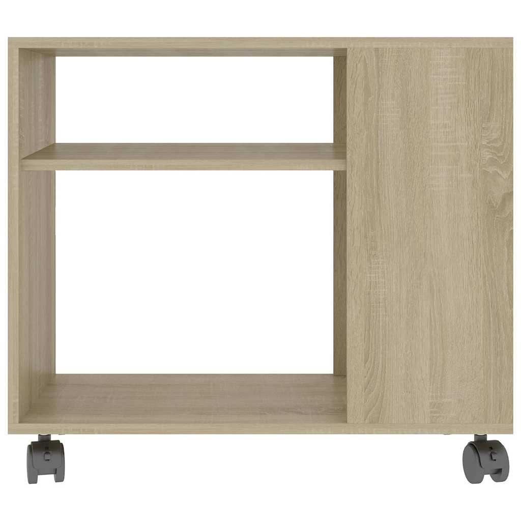 vidaXL Stolik boczny, dąb sonoma, 70x35x55 cm, materiał drewnopochodny