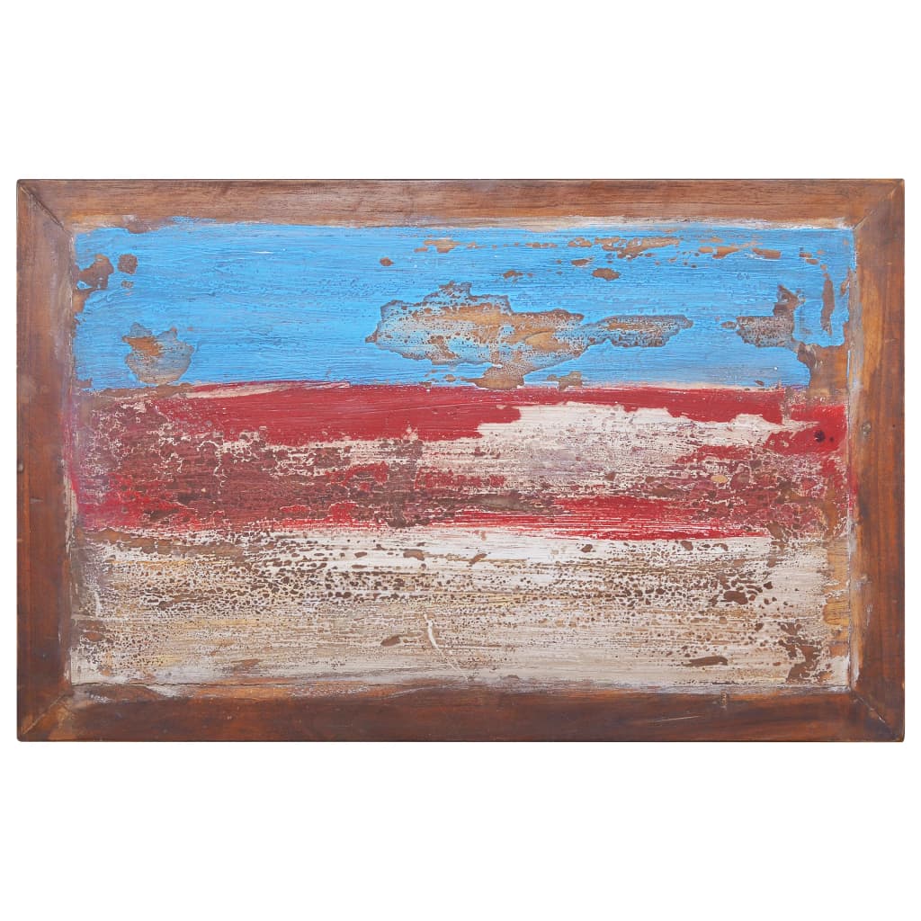 vidaXL Stolik kawowy, 80x50x40 cm, drewno tekowe z odzysku