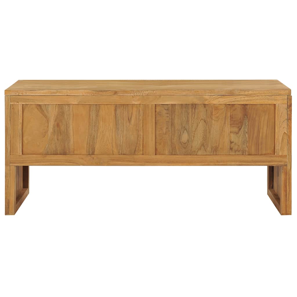 vidaXL Szafka pod TV, 100x35x45 cm, lite drewno tekowe