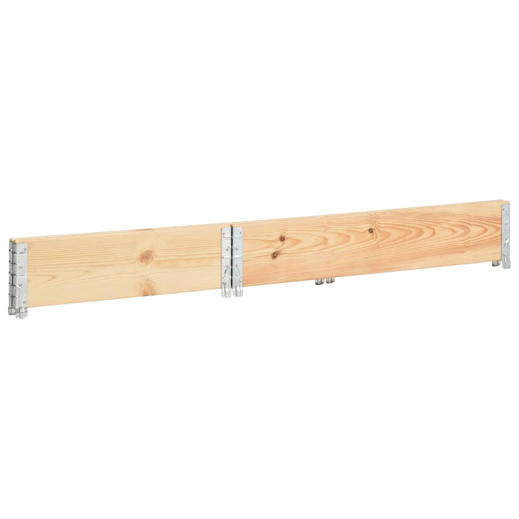 vidaXL Nadstawka paletowa, 50x100 cm, lite drewno sosnowe
