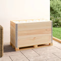 vidaXL Nadstawki paletowe, 3 szt., 50x100 cm, lite drewno sosnowe