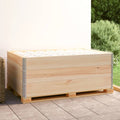vidaXL Nadstawki paletowe, 3 szt., 100x150 cm, lite drewno sosnowe