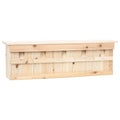 vidaXL Domek dla wróbli, 5 pokoi, 68x15x21 cm, drewno jodłowe