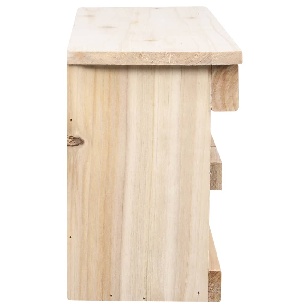 vidaXL Domek dla wróbli, 5 pokoi, 68x15x21 cm, drewno jodłowe