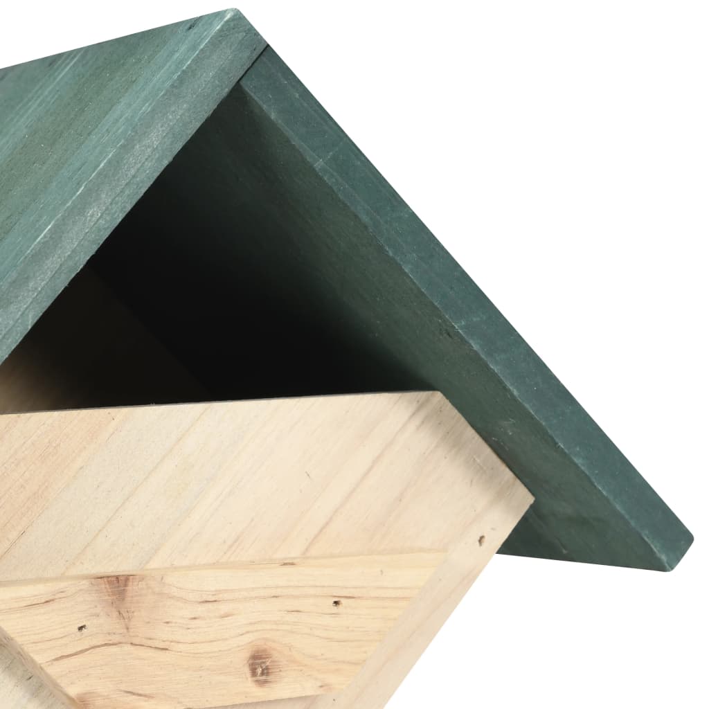 vidaXL Domki dla ptaków, 4 szt., 24x16x30 cm, drewno jodłowe