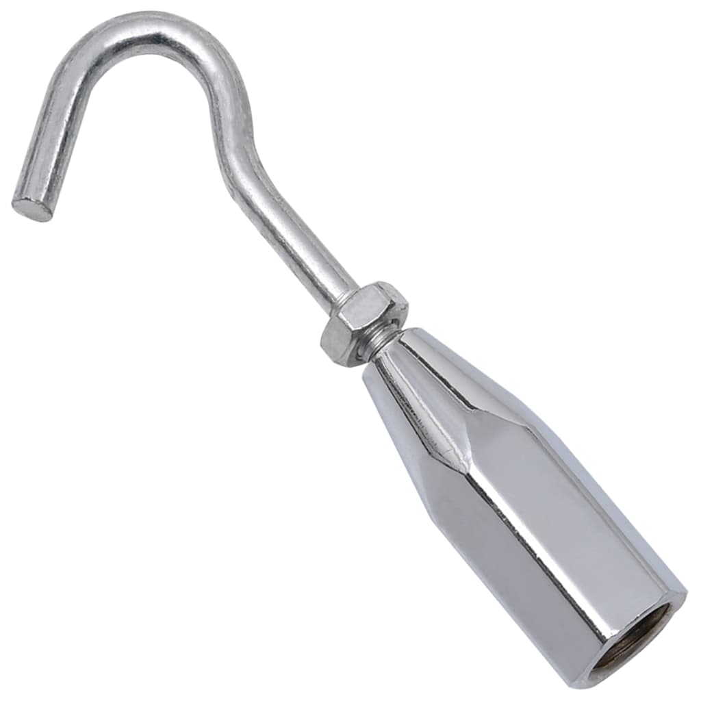 vidaXL Młotek ślizgowy z hakiem, 63 cm, stal węglowa