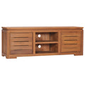 vidaXL Szafka pod telewizor, 110x30x40 cm, lite drewno tekowe