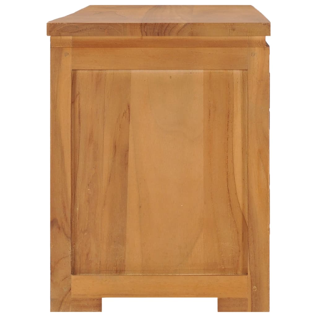 vidaXL Szafka pod telewizor, 110x30x40 cm, lite drewno tekowe
