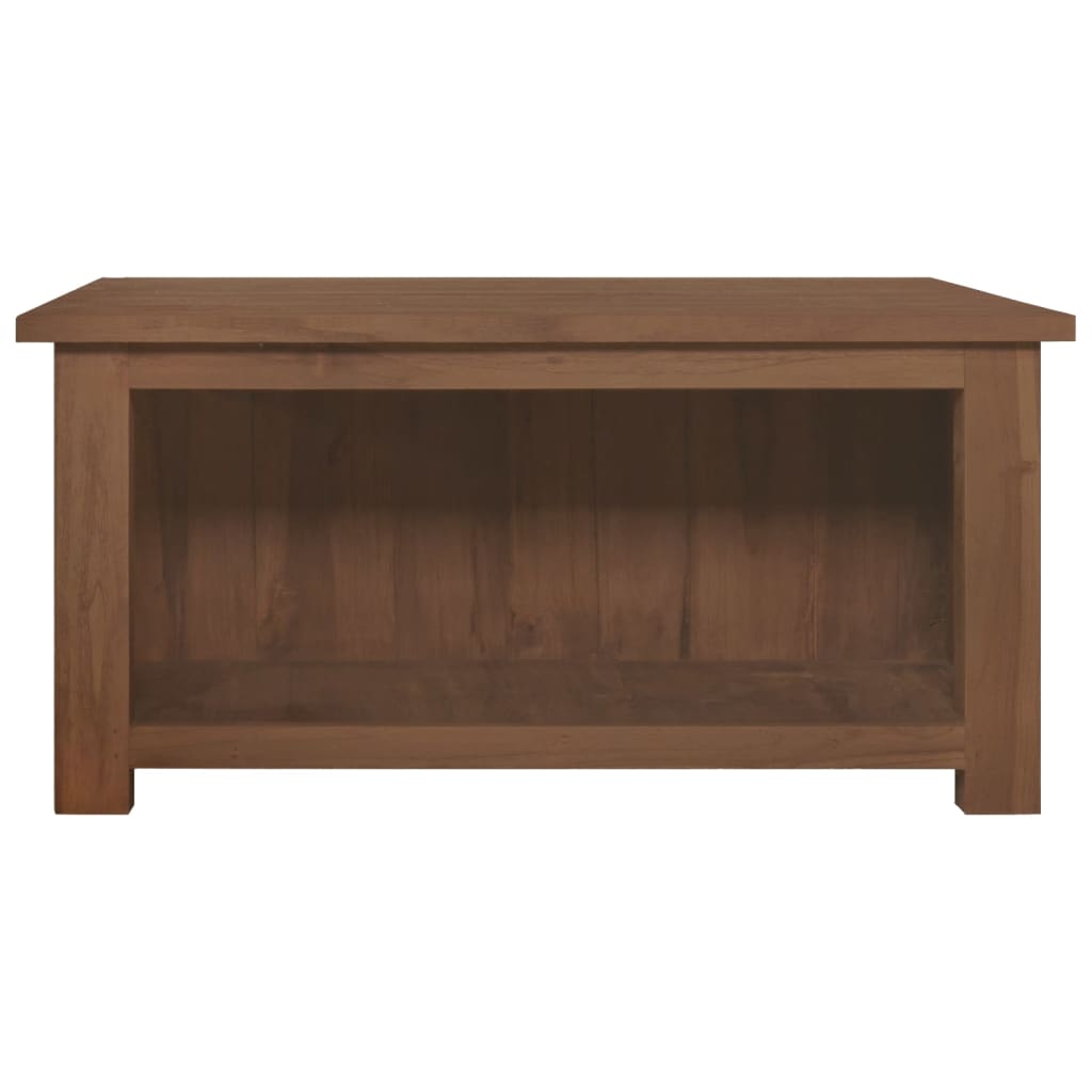vidaXL Stolik kawowy, 68x68x33 cm, lite drewno tekowe