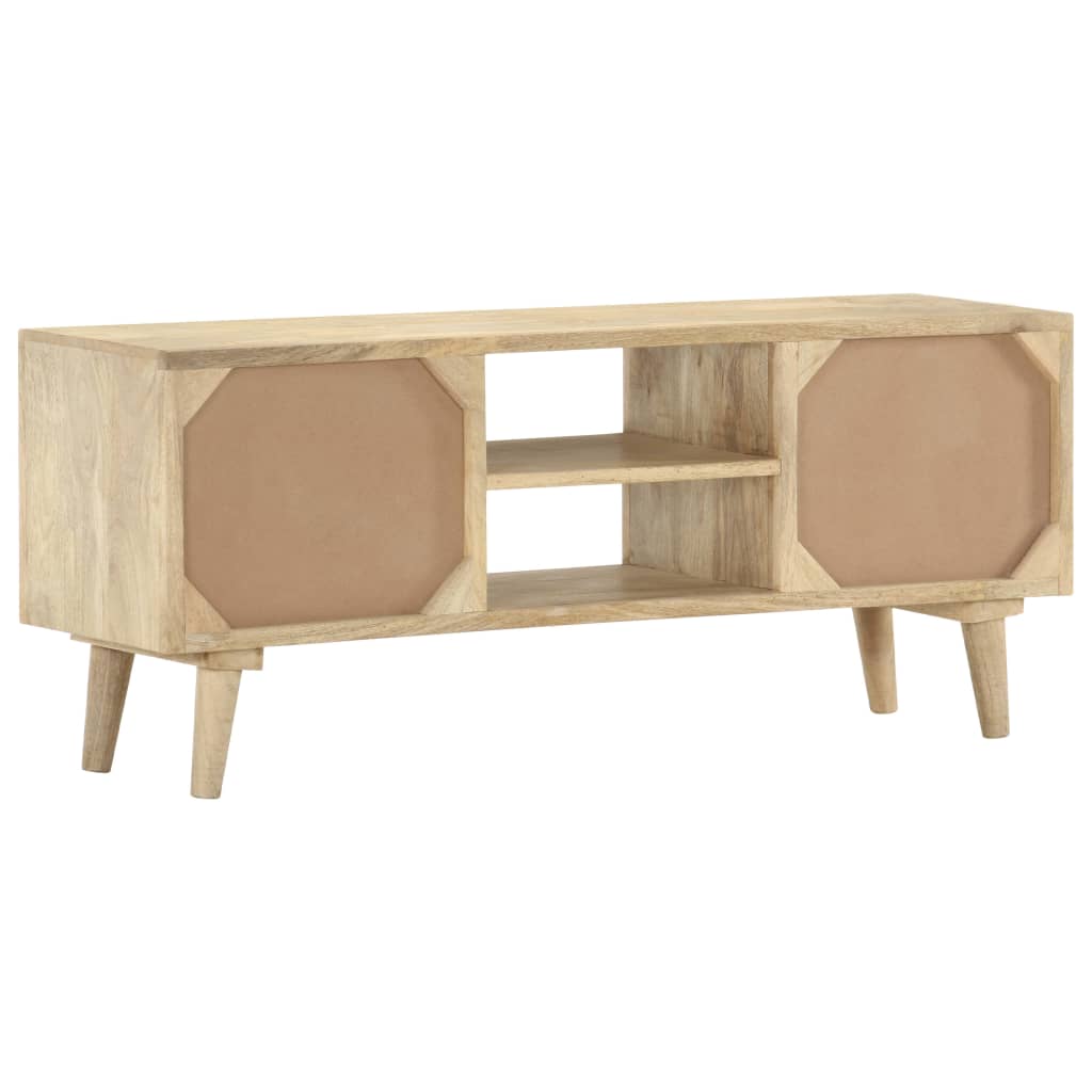 vidaXL Szafka pod telewizor, 110x30x45 cm, lite drewno mango