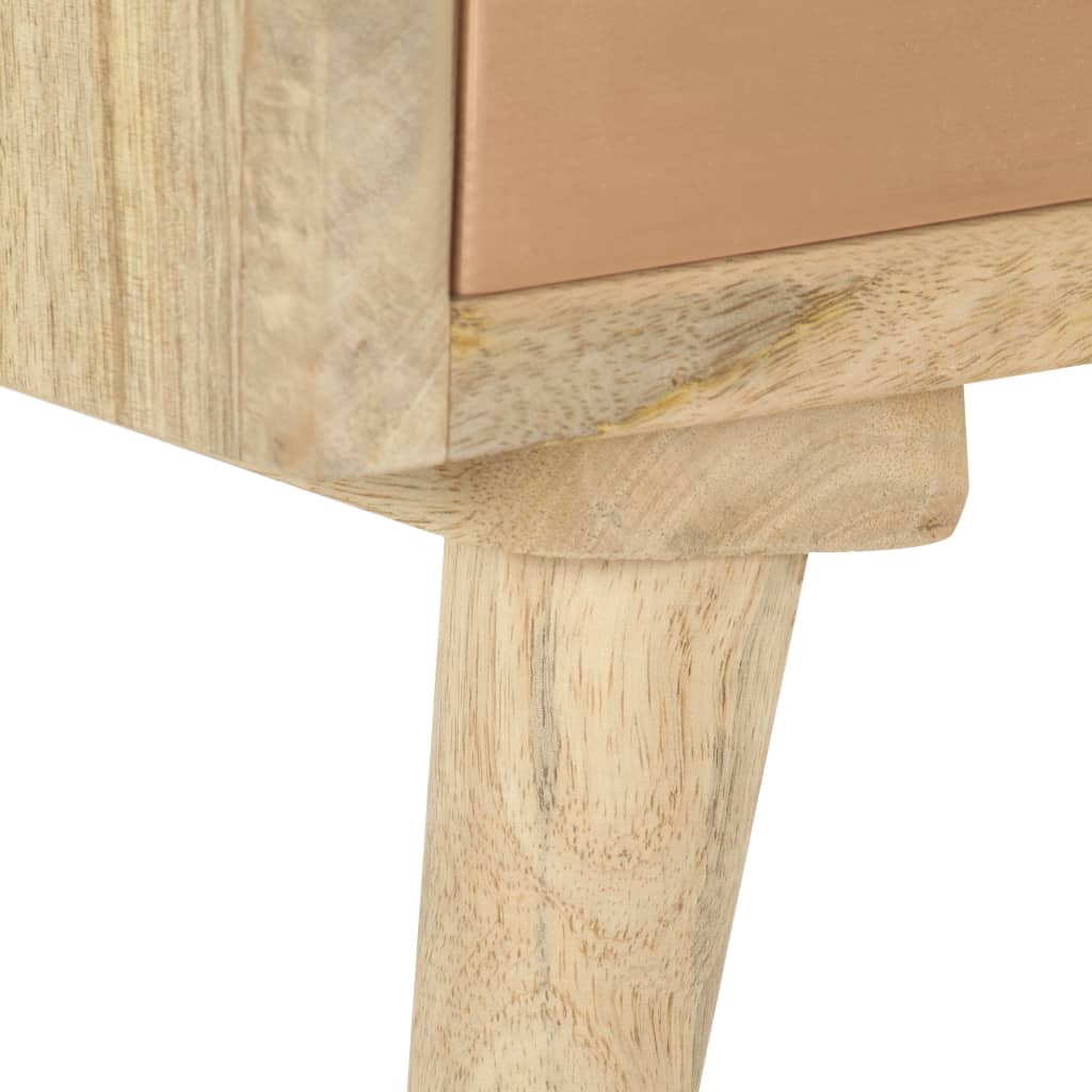 vidaXL Szafka pod telewizor, 110x30x45 cm, lite drewno mango