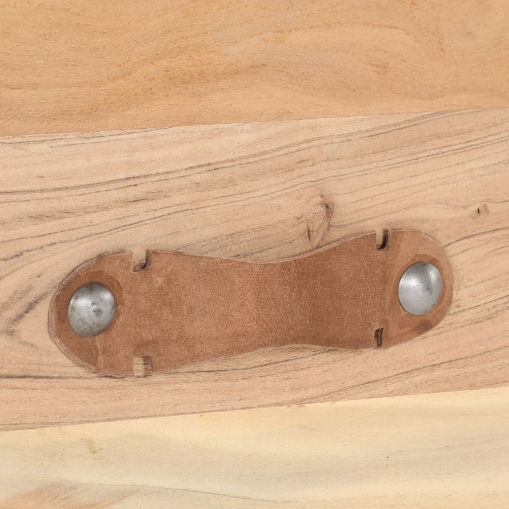 vidaXL Stolik kawowy, 90x50x35, lite drewno z odzysku