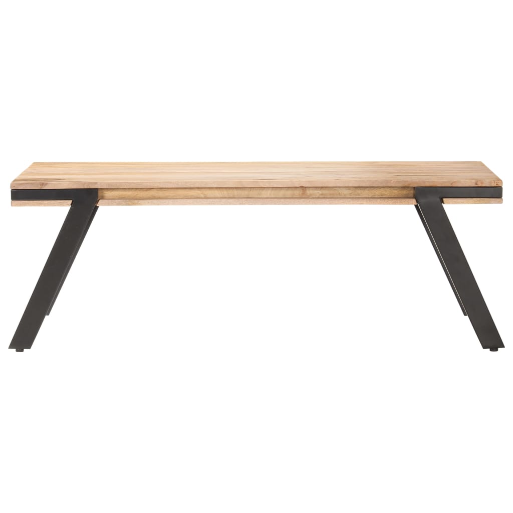 vidaXL Stolik kawowy, 114x65x40 cm, lite drewno mango