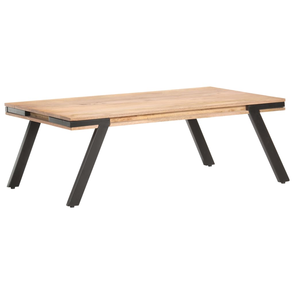 vidaXL Stolik kawowy, 114x65x40 cm, lite drewno mango