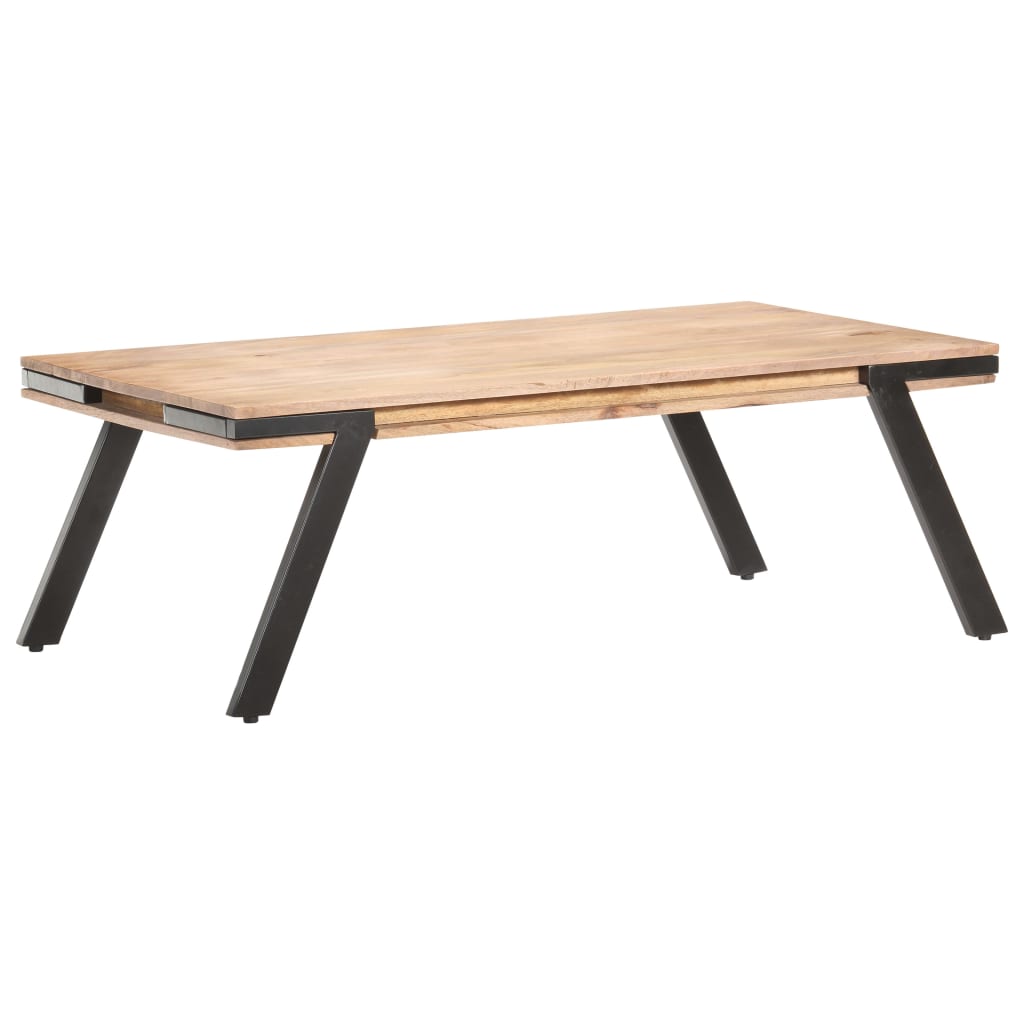 vidaXL Stolik kawowy, 114x65x40 cm, lite drewno mango
