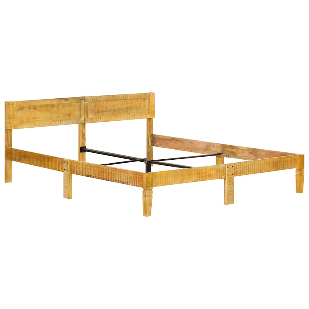 vidaXL Rama łóżka z litego drewna mango, 180 cm