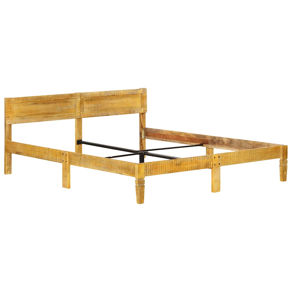 vidaXL Rama łóżka z litego drewna mango, 180 cm
