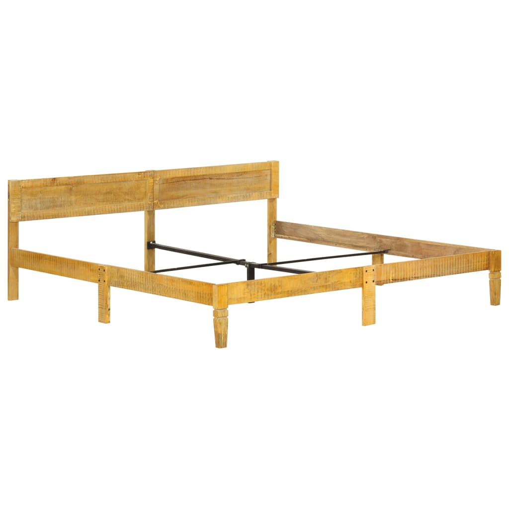 vidaXL Rama łóżka, lite drewno mango, 200 cm