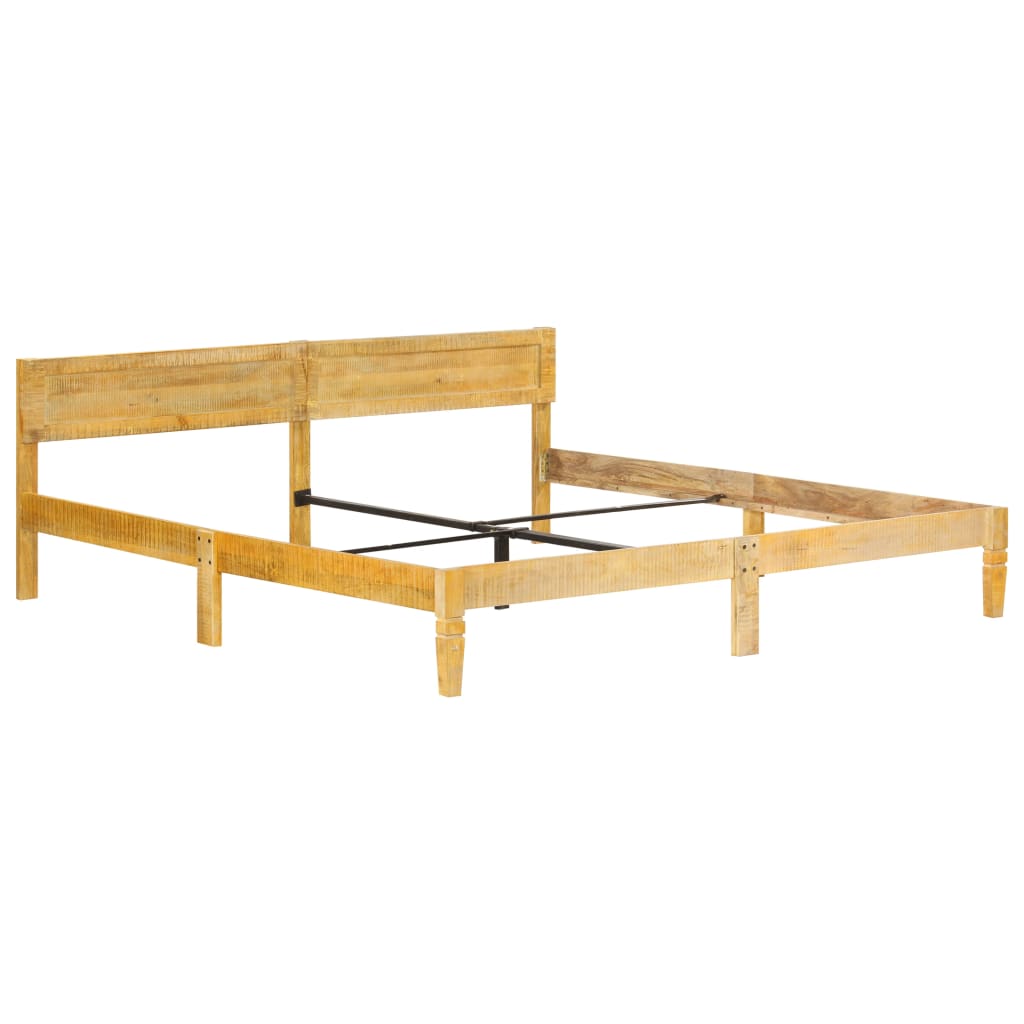 vidaXL Rama łóżka, lite drewno mango, 200 cm
