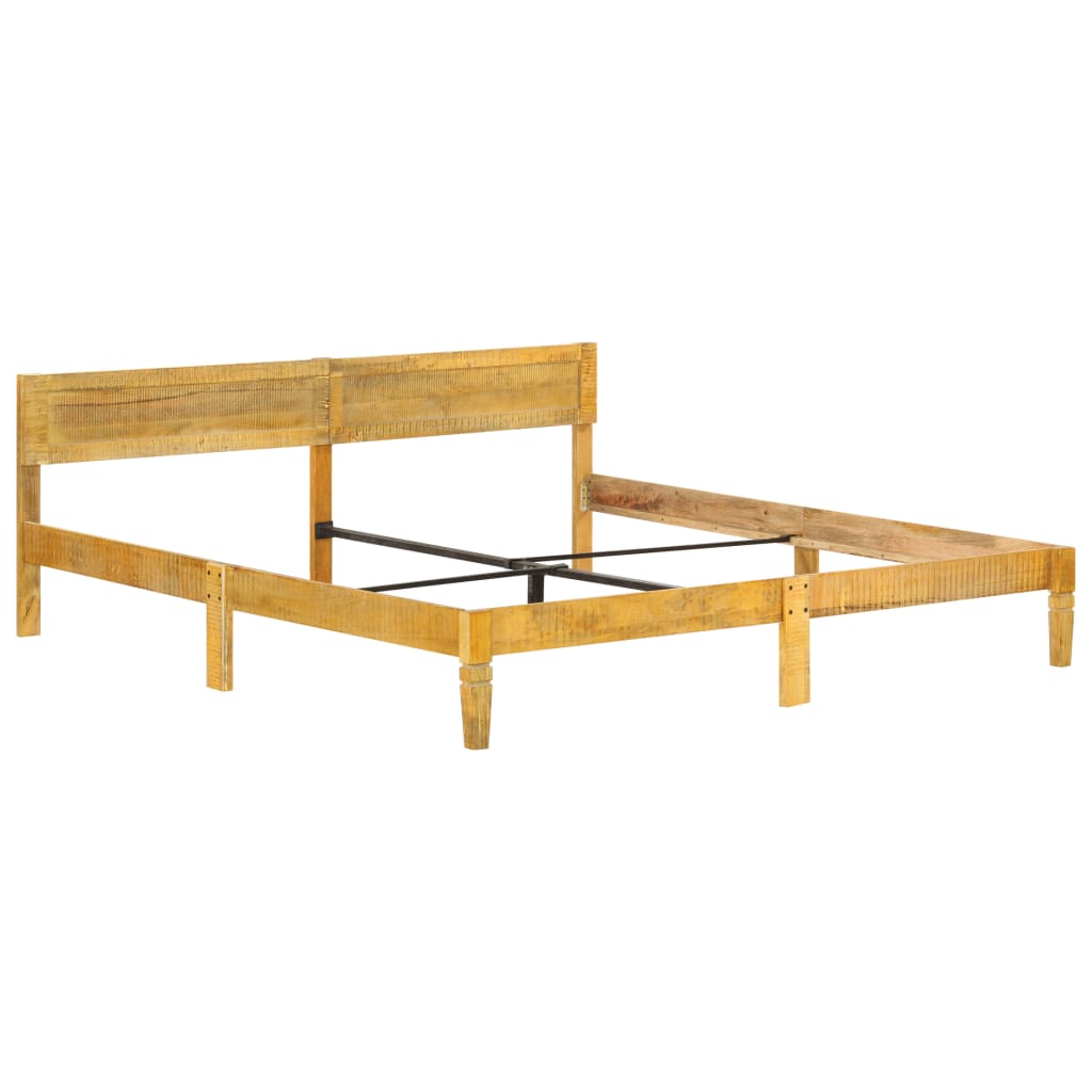 vidaXL Rama łóżka, lite drewno mango, 200 cm