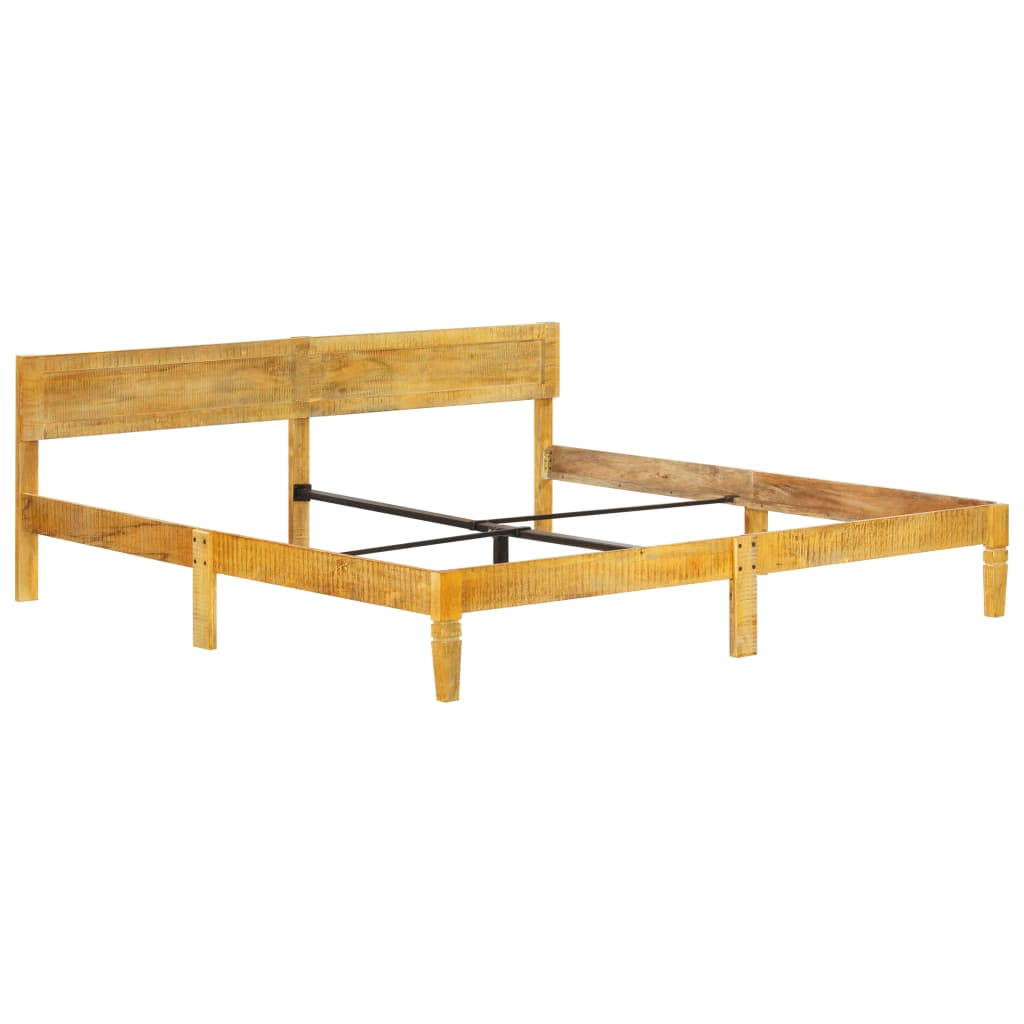 vidaXL Rama łóżka, lite drewno mango, 200 cm