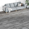 vidaXL Deski podłogowe 18 pcs Szary 5,26 m² PVC