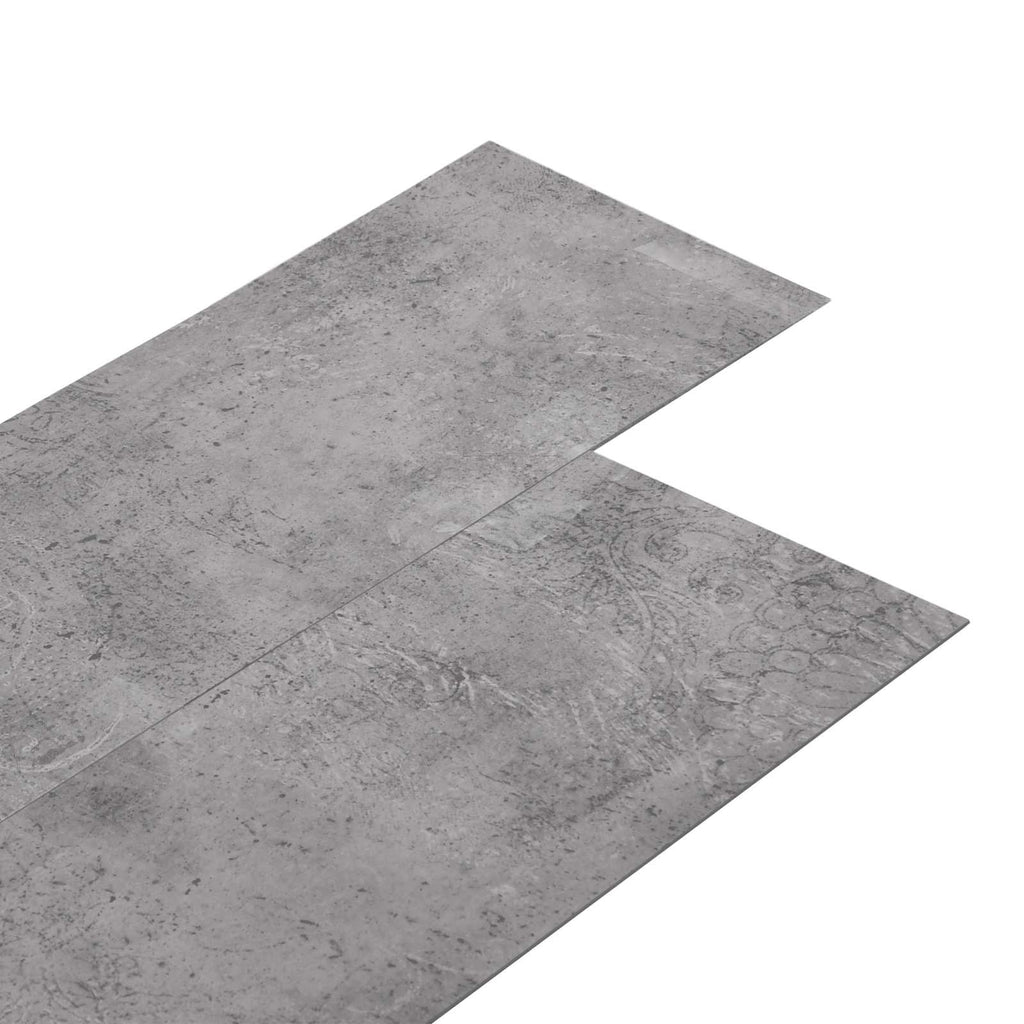 vidaXL Samoprzylepna Deska Podłogowa 32 pcs Cementowy brąz 4,46 m² PVC