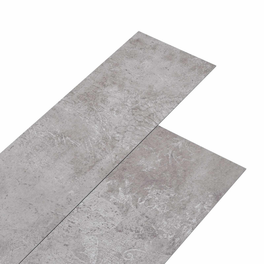 vidaXL Deski podłogowe 36 pcs Ziemisty szary 5,02 m² PVC