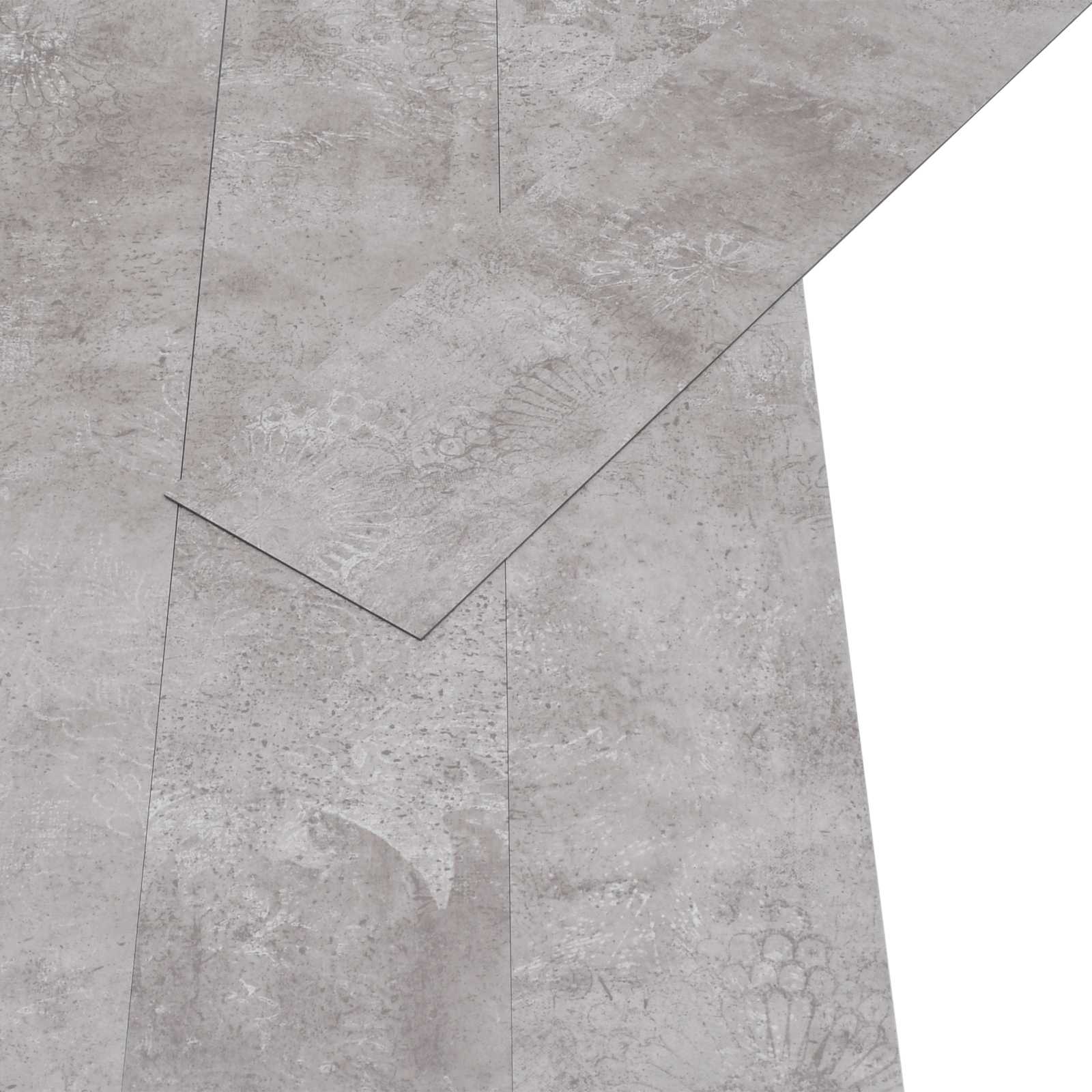 vidaXL Deski podłogowe 36 pcs Ziemisty szary 5,02 m² PVC